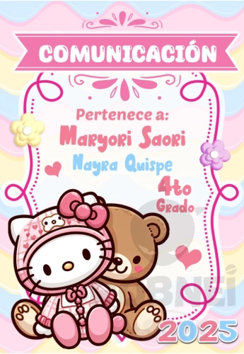 Hello Kitty Osita Caratula 02